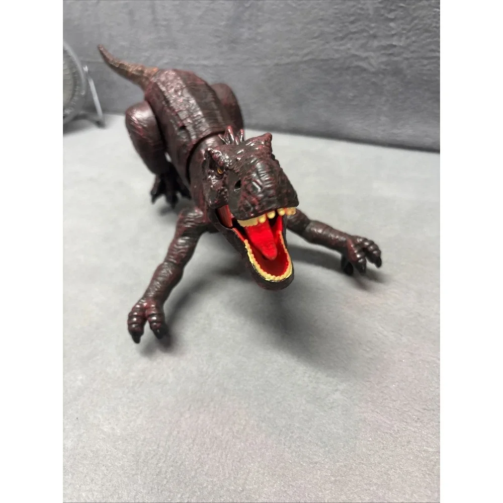 Dinosaur Toy Roars Runs On Wheels Lights Up USB-C Rechargeable Jurassic Park